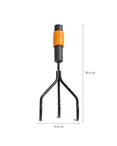 Разрыхлитель (культиватор) Fiskars QuikFit™ 12 см, три зуба, 136511 (1000680) Разрыхлитель (культиватор) Fiskars QuikFit™ 12 см, три зуба, 136511 (1000680)