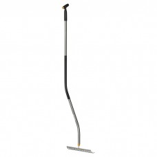 Грабли металлические Fiskars Ergonomic 36 см с эргономичной ручкой 150 см (1077112)