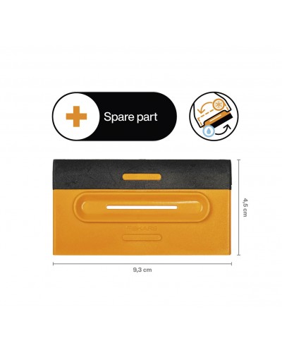 Запасний скребок 9 см для щіток і скребків Fiskars X-Series™, Plus, Solid™ (1078610)