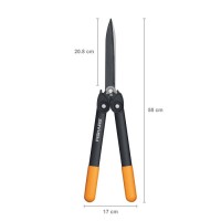 Ножиці для живоплоту механічні Fiskars PowerGear™ HS72, 21 см, 114790 (1000596)