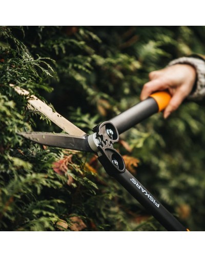 Ножиці для живоплоту механічні Fiskars PowerGear™ HS72, 21 см, 114790 (1000596) Ножиці для живоплоту механічні Fiskars PowerGear™ HS72, 21 см, 114790 (1000596)