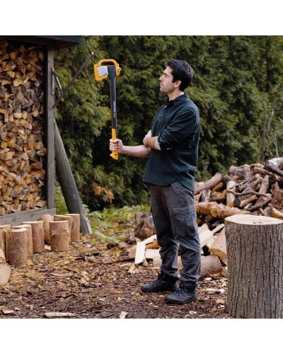 Сокира-колун Fiskars X17 M, 60 см, 1,5 кг, 122463 (1015641)