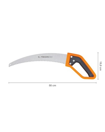 Садова пила Fiskars SW37, різ на себе, полотно 370 мм (1028374) Садова пила Fiskars SW37, різ на себе, полотно 370 мм (1028374)