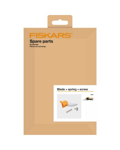 Ремкомплект (нож + пружина + крепеж) для секатора Fiskars X-series P921, PowerGear PX94 (1064260)