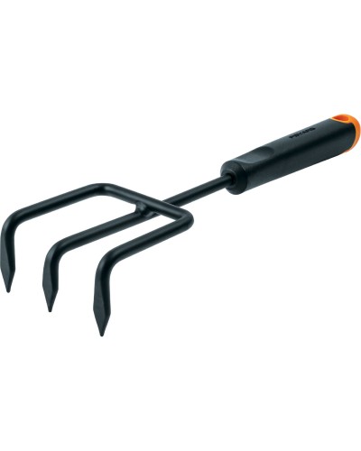 Розрихлювач ручний Fiskars Ergo 8,5 см, три зуба (1027019)