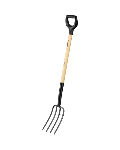 Вилы садовые с деревянной ручкой Fiskars Solid 113 см (1070676) Вилы садовые с деревянной ручкой Fiskars Solid 113 см (1070676)