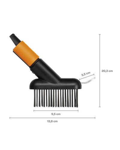 Щетка металлическая для щелей Fiskars QuikFit™ 135522 (1000657) Щетка металлическая для щелей Fiskars QuikFit™ 135522 (1000657)