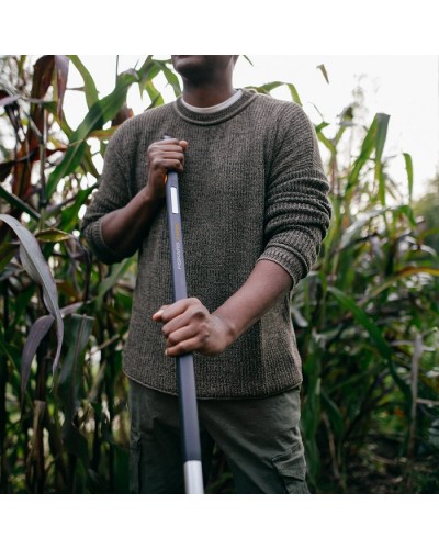 Грабли Fiskars X-series (Xact) 37 см с алюминиевой ручкой 160 см (1027039)