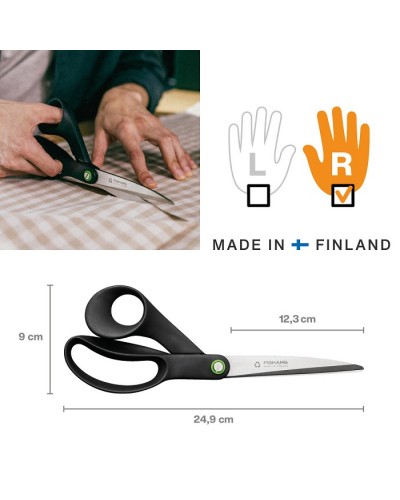 Ножиці універсальні Fiskars Functional Form™ ReNew Large Universal 25 см, 1019198 (1074546)