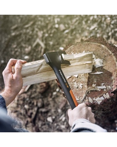 Універсальна туристична сокира Fiskars X7 XS, 35 см, 0,64 кг, 121423 (1015618)