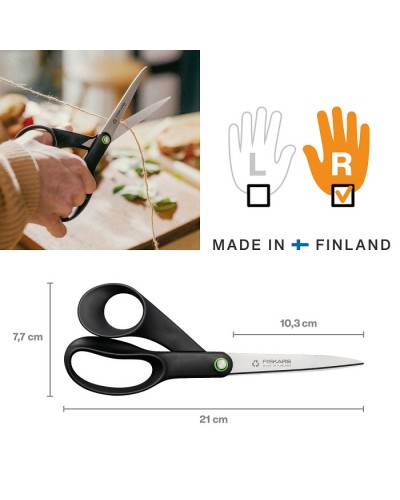 Ножиці універсальні Fiskars Functional Form Universal 21 см, 1019197 (1074547)
