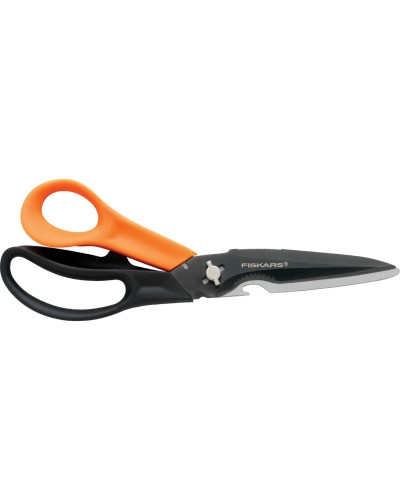 Багатофункціональні ножиці 9-в-1 Fiskars Cuts+More 23 см, леза з титановим покриттям (1000809)