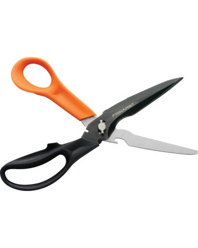 Багатофункціональні ножиці 9-в-1 Fiskars Cuts+More 23 см, леза з титановим покриттям (1000809)