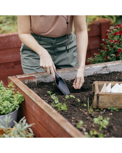 Совок садовый для цветов платиковый Fiskars Solid 8 см со шкалой (1071899) Совок садовый для цветов платиковый Fiskars Solid 8 см со шкалой (1071899)