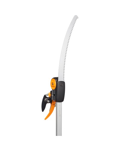 Телескопічний висоторіз Fiskars PowerGear™ UPX86, 2.4-4 м, 32 мм + садова пилка UPX80, 330 мм (1023634)
