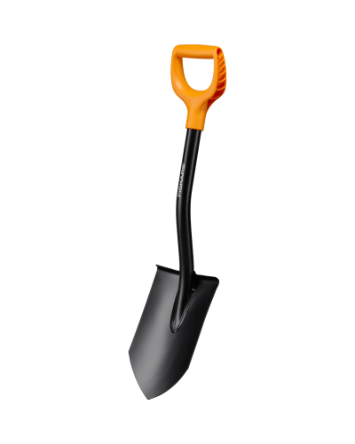 Лопата штыковая короткая Fiskars Solid 80 см, 1014809 (1066715)