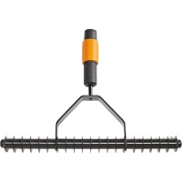 Фрезерующие грабли-аэратор для вычесывания газонов Fiskars QuikFit™ 36 см, 135513 (1000655)