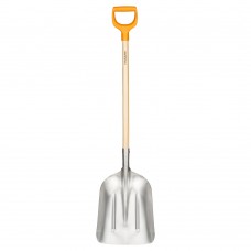 Лопата для прибирання снігу та зерна Fiskars алюмінієва 31 см (1001637)