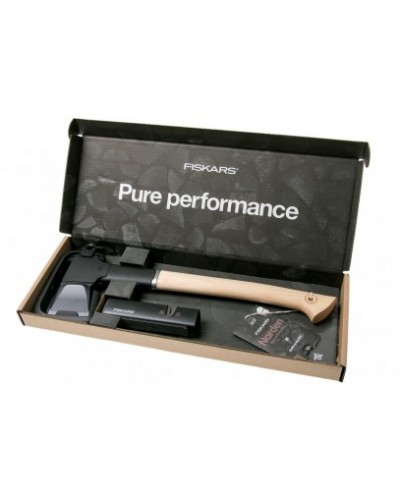 Подарунковий набір Fiskars Norden SET колун N12 + точилка (1052277)