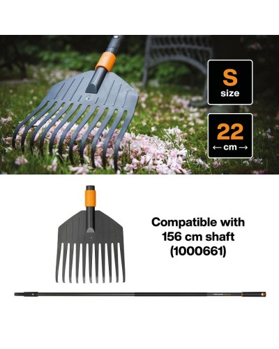 Грабли пластиковые легкие для газонов Fiskars QuikFit™ S 22 см, 135551 (1000659) Грабли пластиковые легкие для газонов Fiskars QuikFit™ S 22 см, 135551 (1000659)