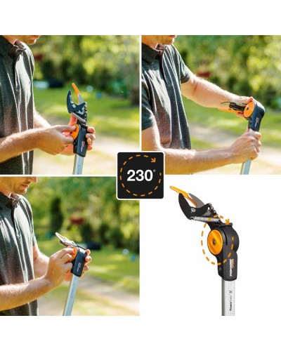 Садовый высоторез Fiskars PowerGear™ X UPX82, 1.65 м, до 32 мм (1023625)