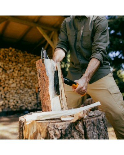 Універсальна сокира Fiskars X-series X18 Universal, S - 44.5 см, 1 кг (1069103) Універсальна сокира Fiskars X-series X18 Universal, S - 44.5 см, 1 кг (1069103)