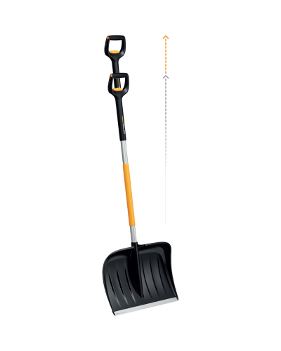 Лопата для прибирання снігу телескопічна 143-163 см Fiskars X-series ™ 53 см, 1.8 кг (1057189) Лопата для прибирання снігу телескопічна 143-163 см Fiskars X-series ™ 53 см, 1.8 кг (1057189)