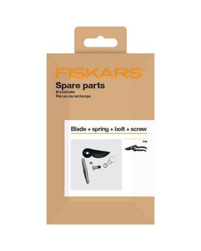 Ремкомплект (нож + пружина + крепеж) для секатора Fiskars Pro P90 Bypass до 26 мм (1026278)