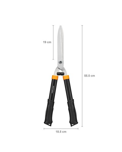 Ножиці для живоплоту механічні Fiskars Solid HS21, 19 см (1026827) Ножиці для живоплоту механічні Fiskars Solid HS21, 19 см (1026827)