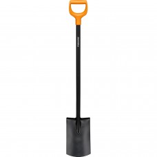 Лопата штыковая со скругленным лезвием Fiskars Solid 117 см, 1003456 (1066717)