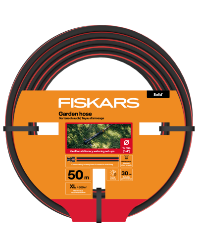 Шланг Fiskars Solid 19 мм (3/4”) 50 м (1076063)