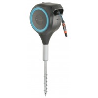 Катушка со шлангом Gardena RollUp M Automatic наземная 20 м (18614-20)