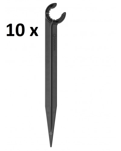 Кілочки Gardena Micro-Drip-System для шлангів 13 мм 1/2", 10 шт (13208-20)