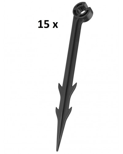 Кілочки Gardena Micro-Drip-System для шлангів 4,6 мм, 15 шт (13218-20)