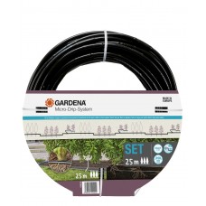 Комплект поливу Gardena Micro-Drip-System для рядного поливу 25 м (13502-26)