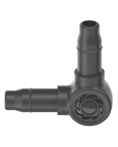 З'єднувач L-подібний Gardena Micro-Drip-System для шлангів 4,6 мм, 10 шт (13212-20)