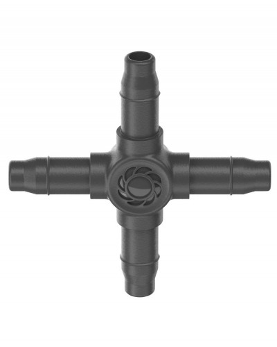 Соединитель крестообразный Gardena Micro-Drip-System для шлангов 4,6 мм, 10 шт (13214-20)