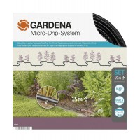 Базовый комплект полива шланга-дождевателя Gardena Micro-Drip-System 15 м, 1,5 л/час (13010-20)