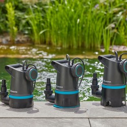 Gardena 2025 - Новые погружные насосы GARDENA для чистой и грязной воды 20000 BASIC