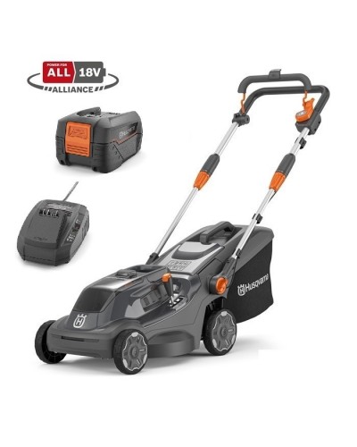 Аккумуляторная газонокосилка Husqvarna Aspire LC34-P4A KIT(9706483-03)