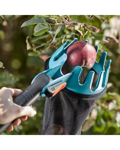 Плодосборник Gardena Combisystem Rollsammler с деревянной ручкой 130 см + Плодосъемник Fruit Picker combisystem 03115-20 (03108-36)