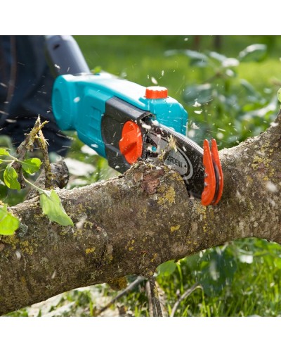 Высоторез телескопический электрический Gardena TCS 720/20 + цепь + масло  (08868-20)