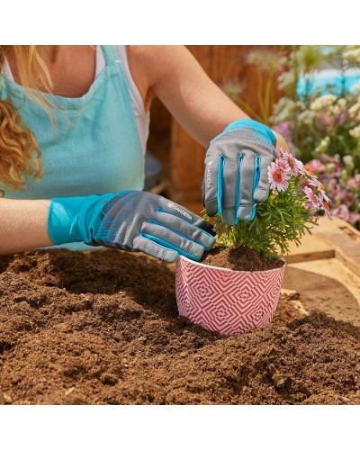 Рукавички універсальні для садових робіт Gardena 8/M Oeko-Tex® (11501-20)
