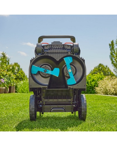 Аккумуляторная газонокосилка Gardena PowerMax Duo 46/36V P4A Set 2 х 6.0 Ач (14646-95)