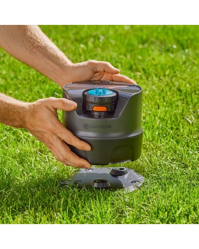 Дождеватель наземный Gardena AquaPrecise Bluetooth, многоконтурный автоматический, 320 м2 (16000-20)