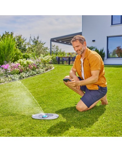 Дождеватель подземный Gardena AquaPrecise Set Bluetooth, многоконтурный автоматический, 320 м2 (16010-20)