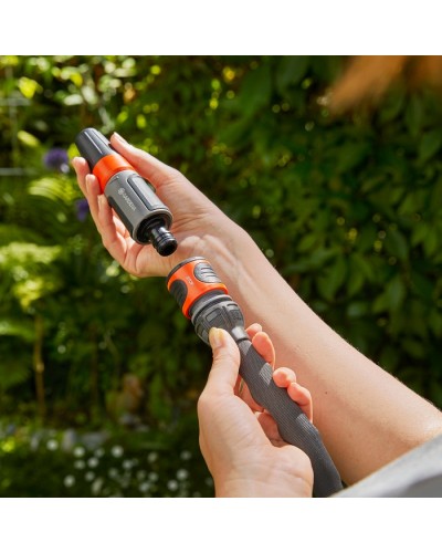 Текстильный шланг Gardena Liano 13 мм (1/2"), 10 м с держателем TapFix (18596-20)
