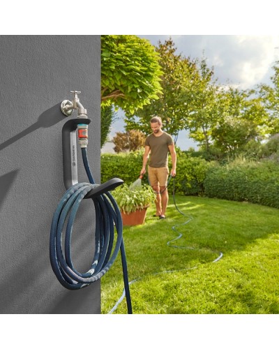 Текстильный шланг Gardena Liano Xtreme Set 13 мм (1/2"), 10 м + держатель TapFix (18461-20)