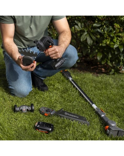 Аккумуляторные ножницы Husqvarna Aspire S20-P4A Solo + штанга Pole-P4A 189 см (9707167-02)