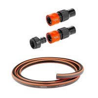 Комплект подключения Gardena Profi System G 1" 33,3 мм - G 3/4" 26,5 мм для входной колонки 2722, 8262 (02713-20)